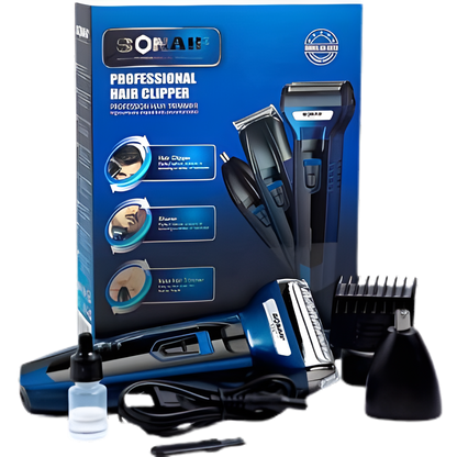 CORTADORA DE CABELLO PROFESIONAL, MULTIFUNCIÓN Y DE ALTA PRECISIÓN.